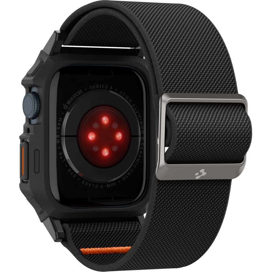 Pasek Spigen Lite Fit Pro do Apple Watch 45/44 mm, czarny